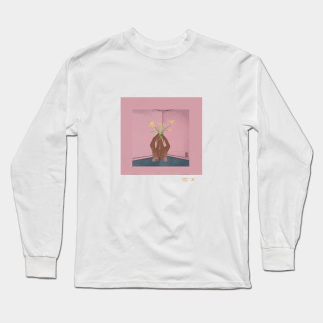 Flowers [Yellow Petals] Long Sleeve T-Shirt by TheOddityCoalition